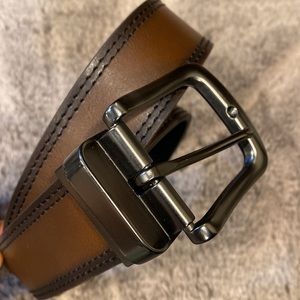 Leather belt